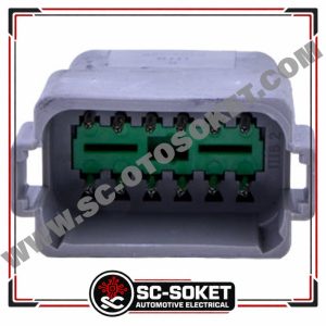 12 KABLOLU DT04-12P DEUTSCH İŞ MAKİNASI ERKEK SOKET