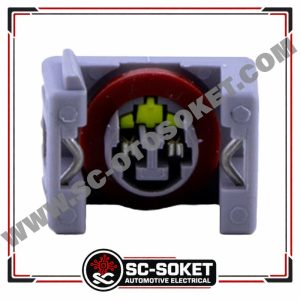 2 KABLOLU ENJEKTOR SOKETİ DELPHI TİP RENAULT 1.5 DCİ
