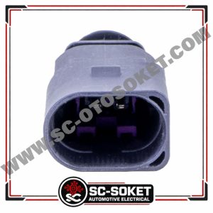 2 KABLOLU KLİMA-FREN BALATA SOKETİ VW 2K007A KARŞILIĞI ERKEK SOKET