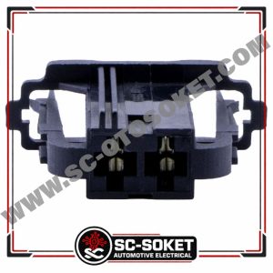 2 KABLOLU 4mm²KALIN KABLO (SİYAH) KALORİFER FAN-REZİSTANS SOKETİ FIAT