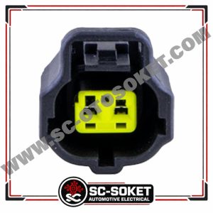 2 KABLOLU FORD MÜŞÜR SOKETİ SİYAH