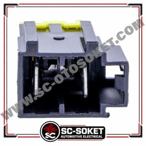 2 KABLOLU YÜKSEK AMPER 4mm²KALIN KABLOLU 2K055 KARŞILIĞI ERKEK SOKET