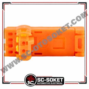 2 KABLOLU AİRBAG SOKETİ TURUNCU