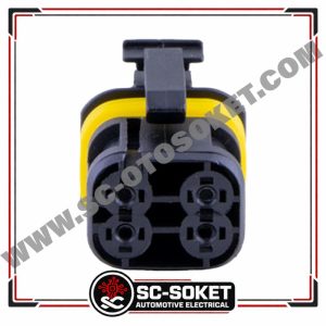 4 KABLOLU AĞIR VASITA SİNYAL SOKETİ