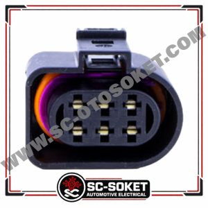 6 KABLOLU EGR VALF-OKSİJEN SENSÖR SOKETİ