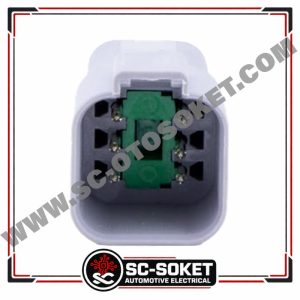6 KABLOLU DT04-6 İŞ MAKİNASI SOKETİ DEUTSCH 6K018 KARŞILIĞI ERKEK SOKET