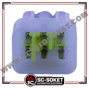 6 KABLOLU STOP-MÜŞÜR 6K020 KARŞILIĞI ERKEK SOKET