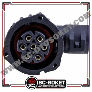 7 KABLOLU “L”KAPAKLI STOP SOKETİ MERCEDES KAMYON A0025452481