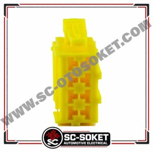 8 KABLOLU TAKOGRAF-TEYP SOKETİ SARI